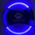 Discos voladores para perros con luz LED brillante, juguetes interactivos de entrenamiento, juego de discos voladores para perros, accesorios para mascotas, productos para mascotas